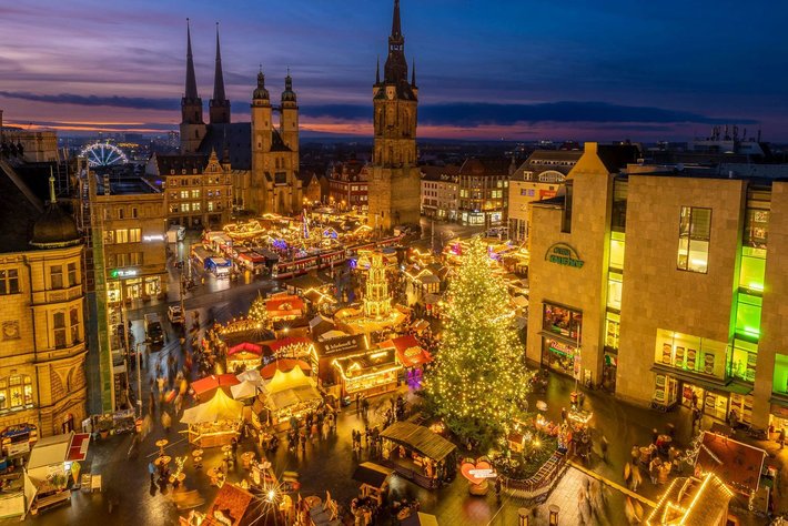 4_Halleschen Weihnachtsmärkte sind eröffnet 