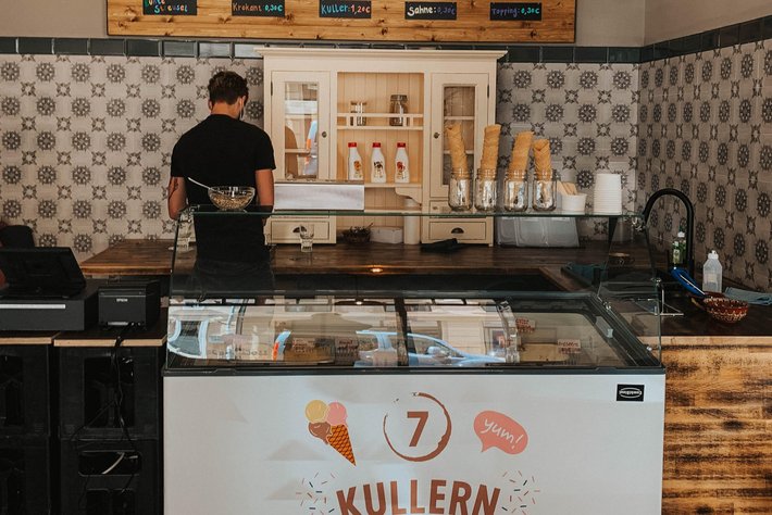 7 Kullern - neben 7 Gramm