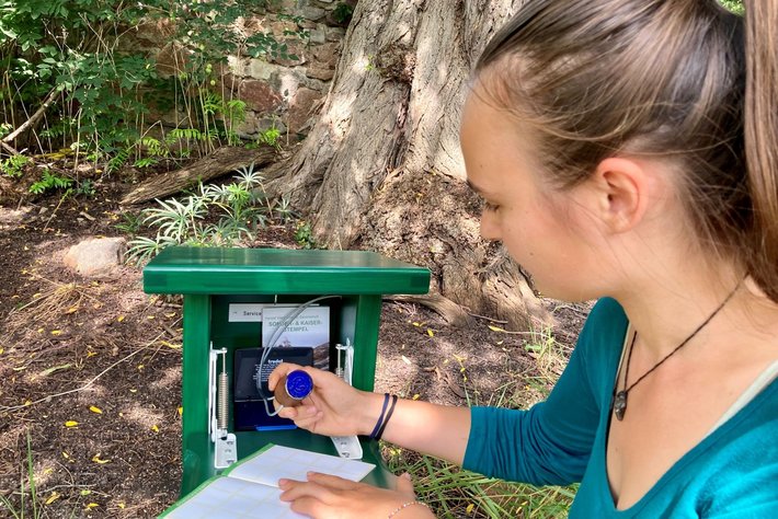 Harzer Wandernadel: Sonderstempel im Botanischen Garten
