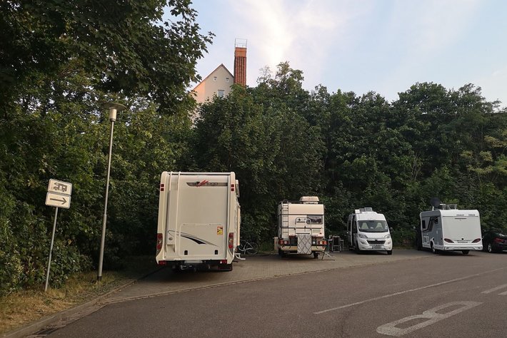 Wohnmobilstellplatz an der Fährstraße