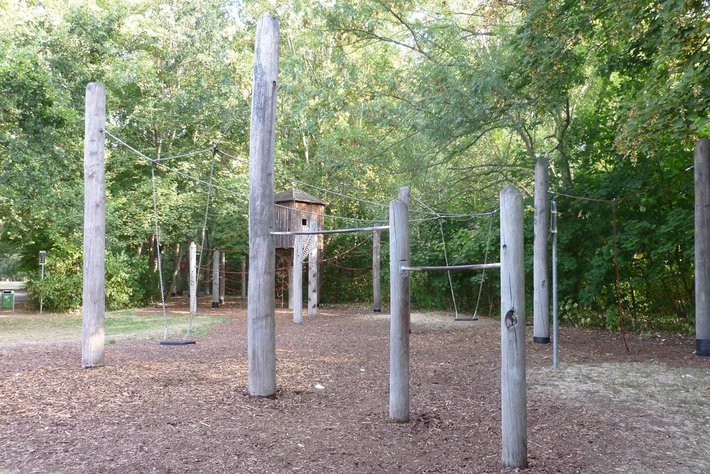 Kletterwald Peißnitzinsel