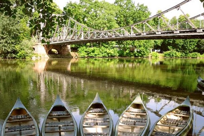 Bootsverleih Halle an der Peißnitzbrücke