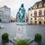 Marktplatz mit Händel-Denkmal
