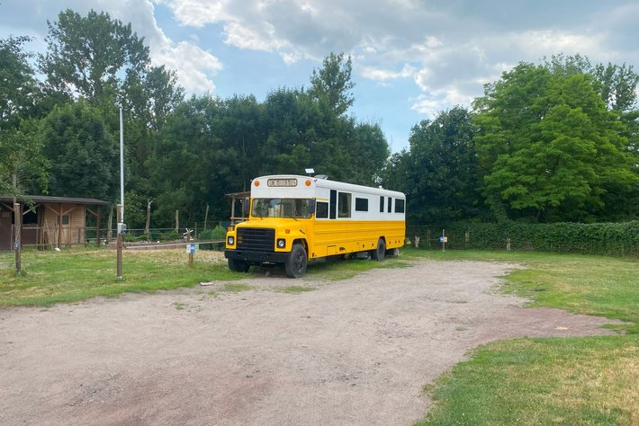Stellflächen auf der Heide Ranch am Heidesee