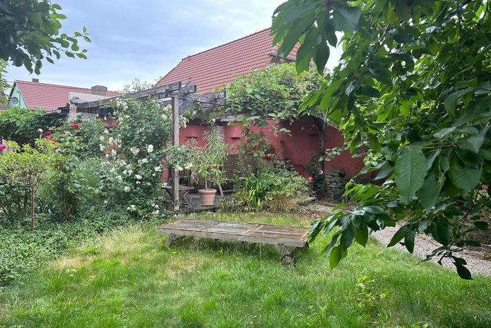 Zelten nahe der Saale